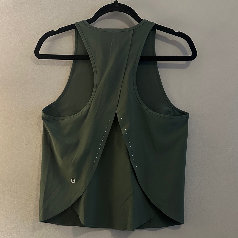 lululemon athletica Olive Women's Tank Top